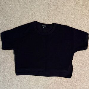 Babaton Charcoal Knit Top XS oversized